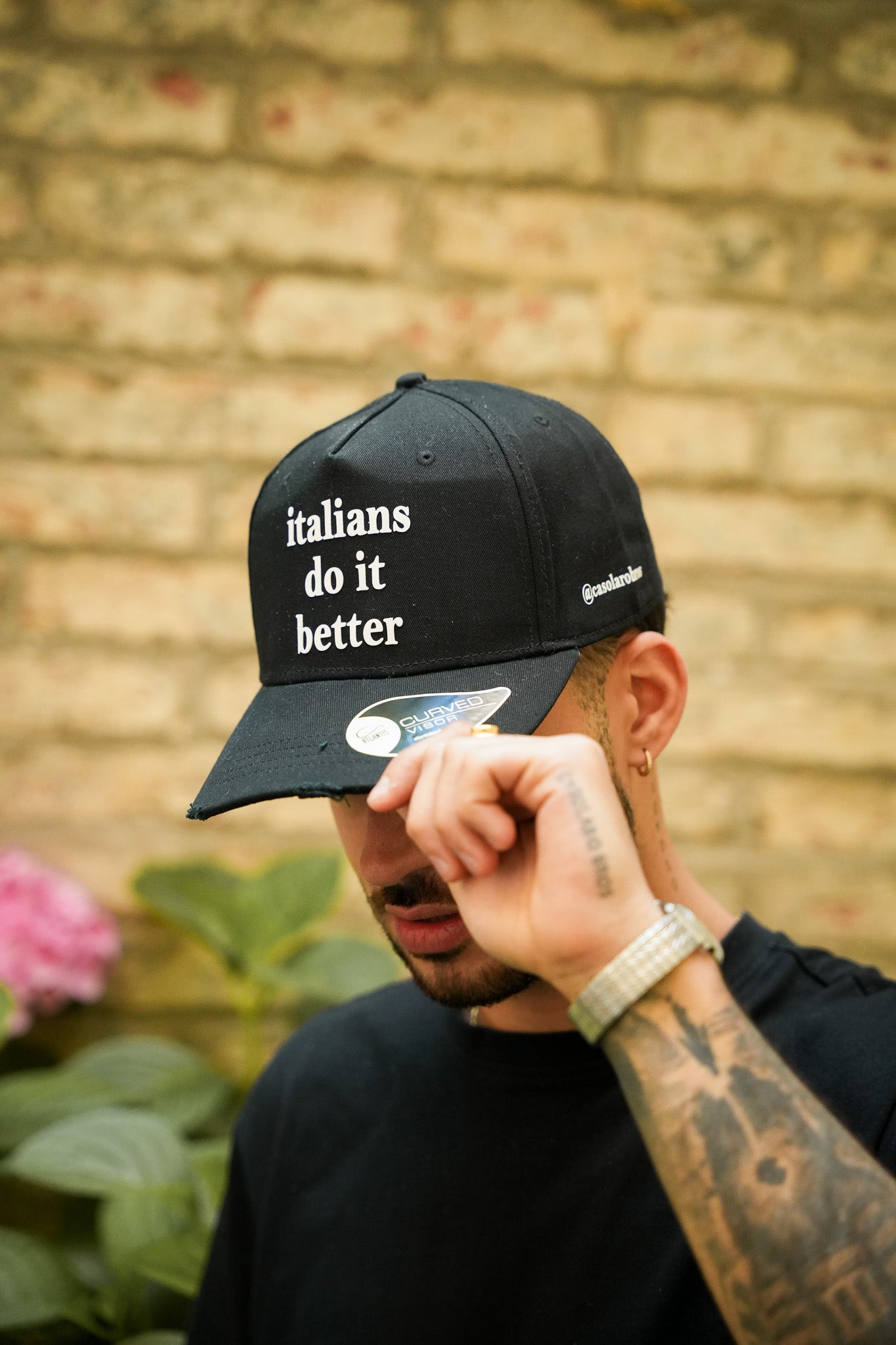 „Italians do it better“ Cap