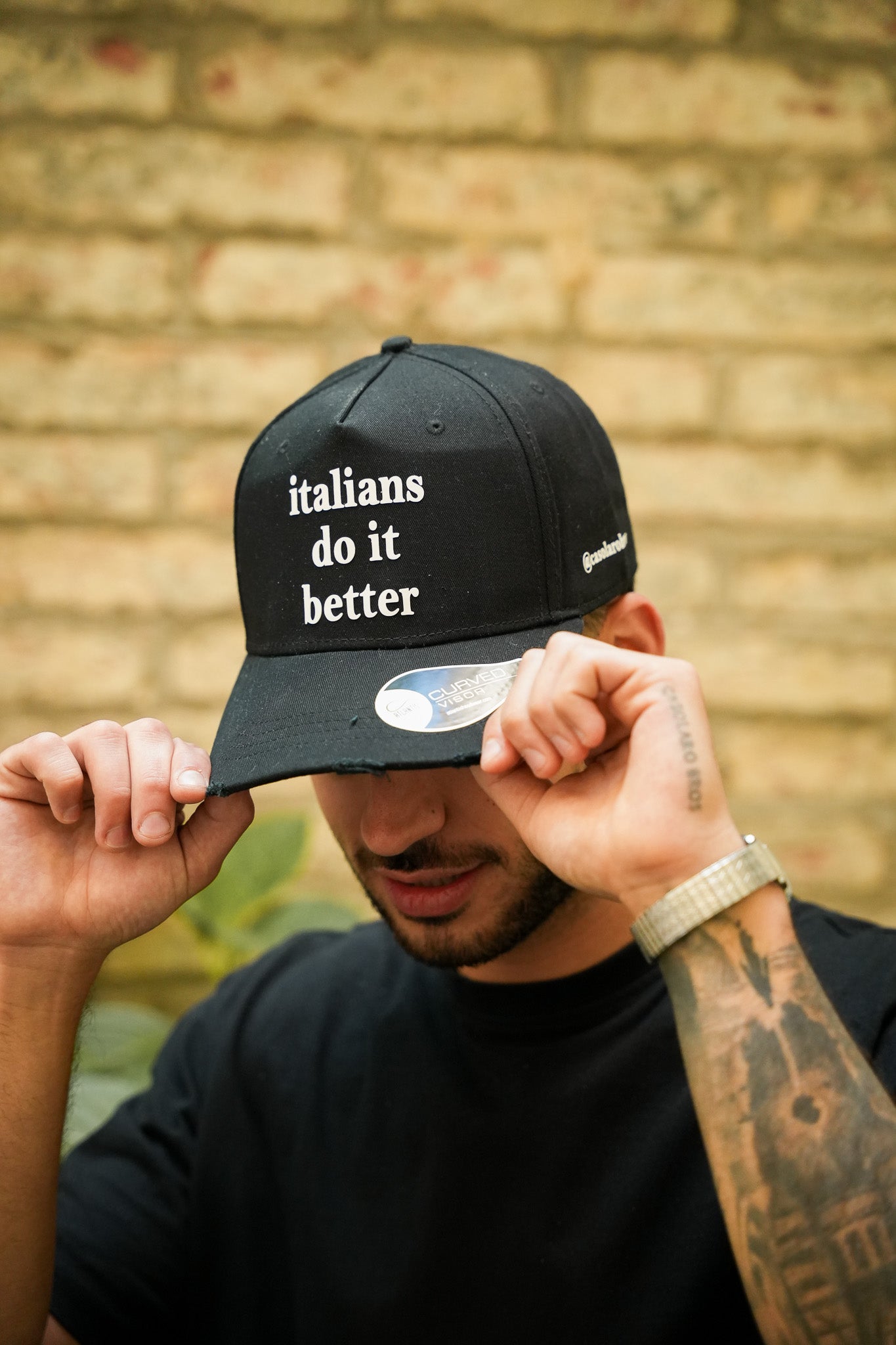 „Italians do it better“ Cap