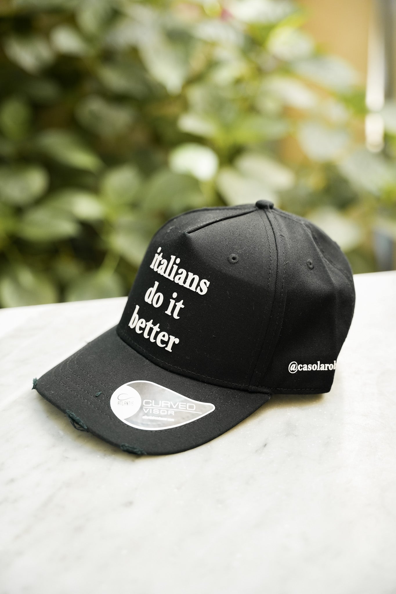 „Italians do it better“ Cap