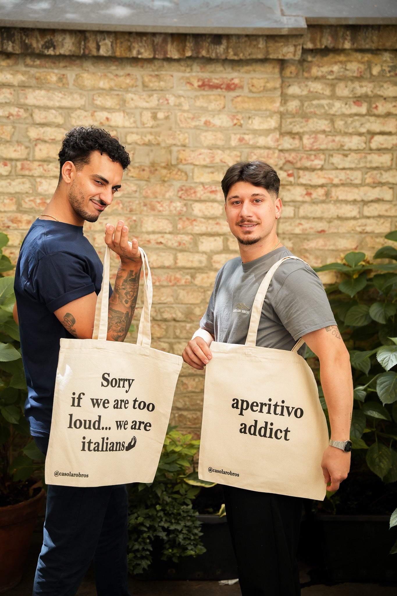 „Sorry if we are too loud…we are Italians🤌🏼„ Tote Bag