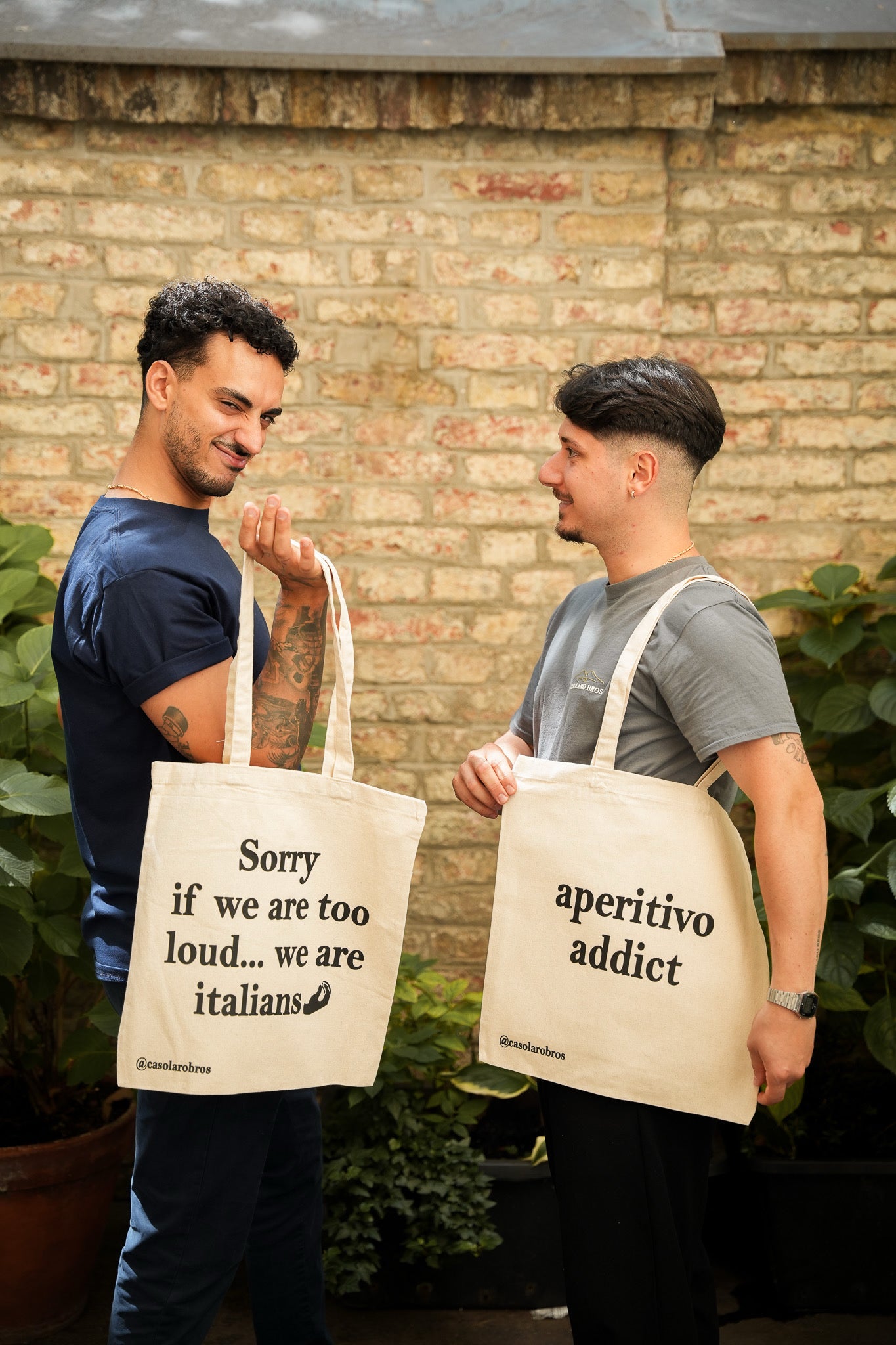 „Sorry if we are too loud…we are Italians🤌🏼„ Tote Bag