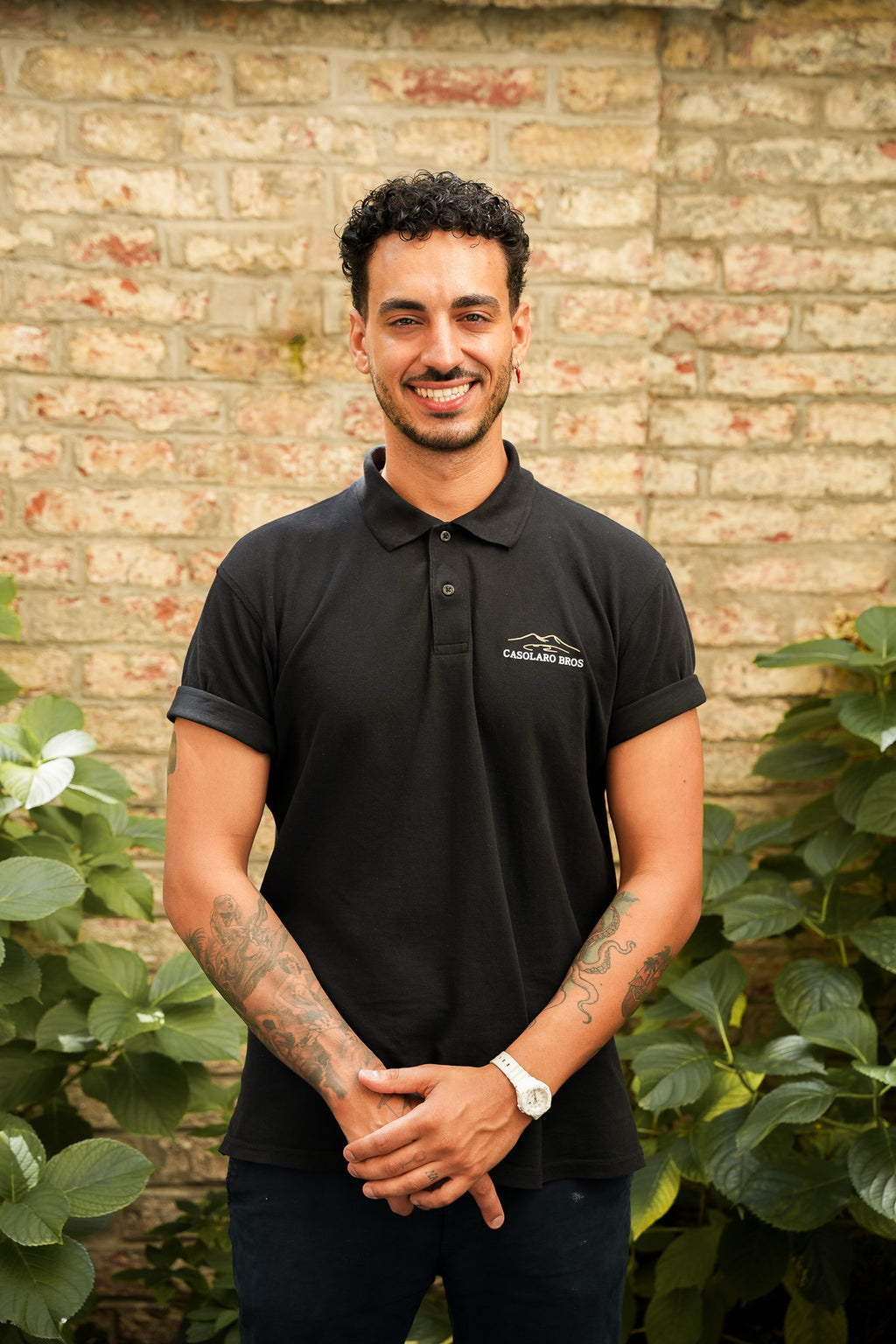 „Aperitivo Addict“ Polo Black