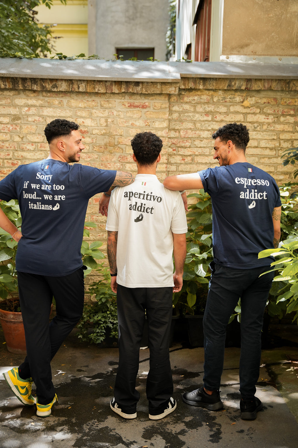 „Aperitivo Addict“ White Polo