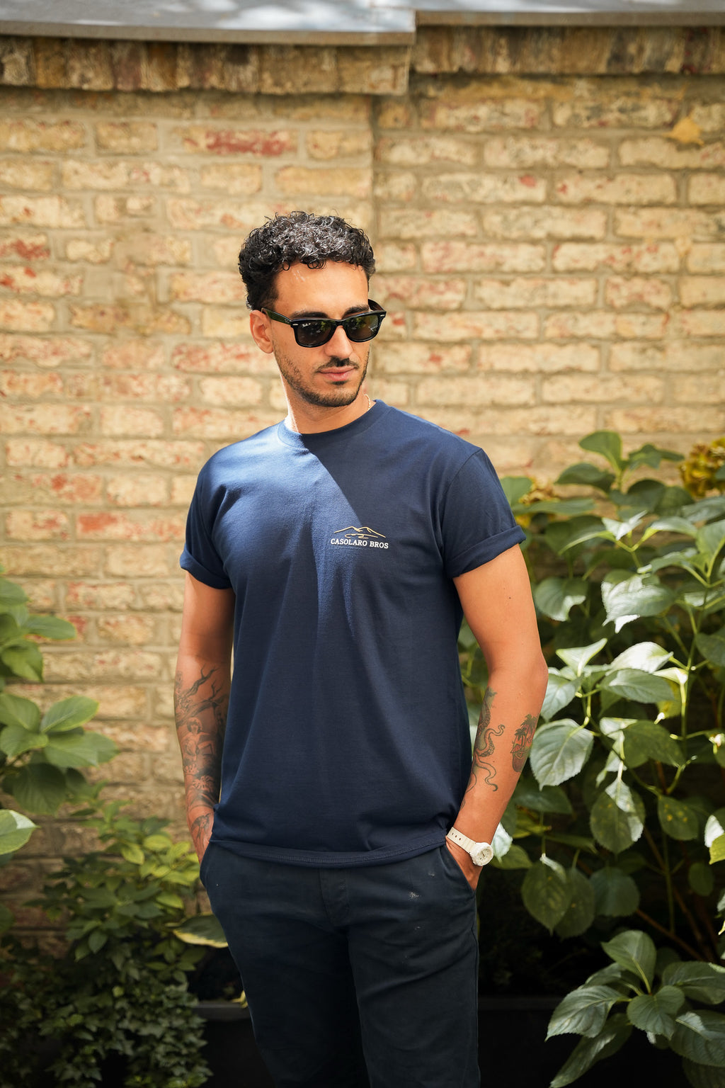 „Espresso Addict“ T-Shirt Blue