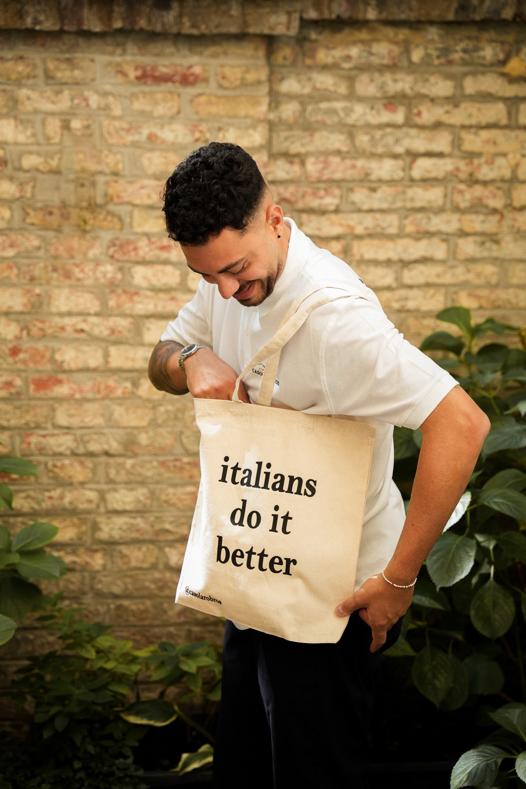 “Italians do it better” Tote Bag