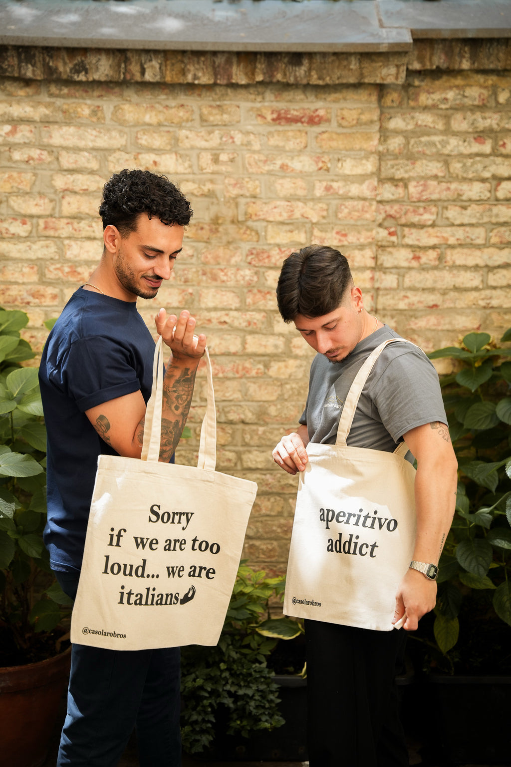 „Sorry if we are too loud…we are Italians🤌🏼„ Tote Bag