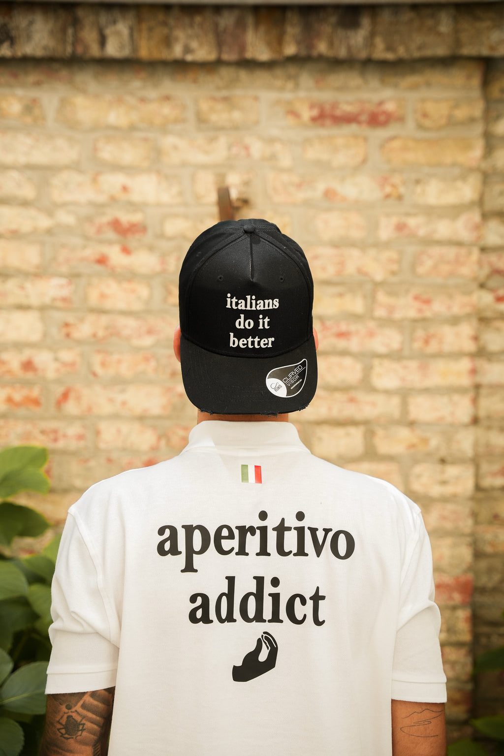 „Aperitivo Addict“ White Polo