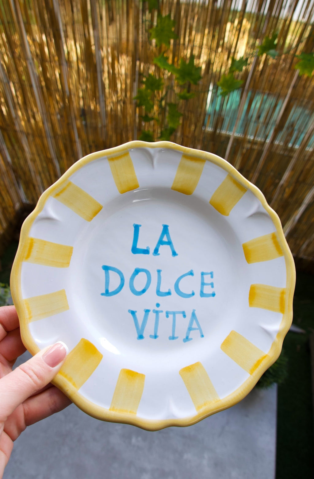 “Handwriting Plate“ CB x Nea Ceramics