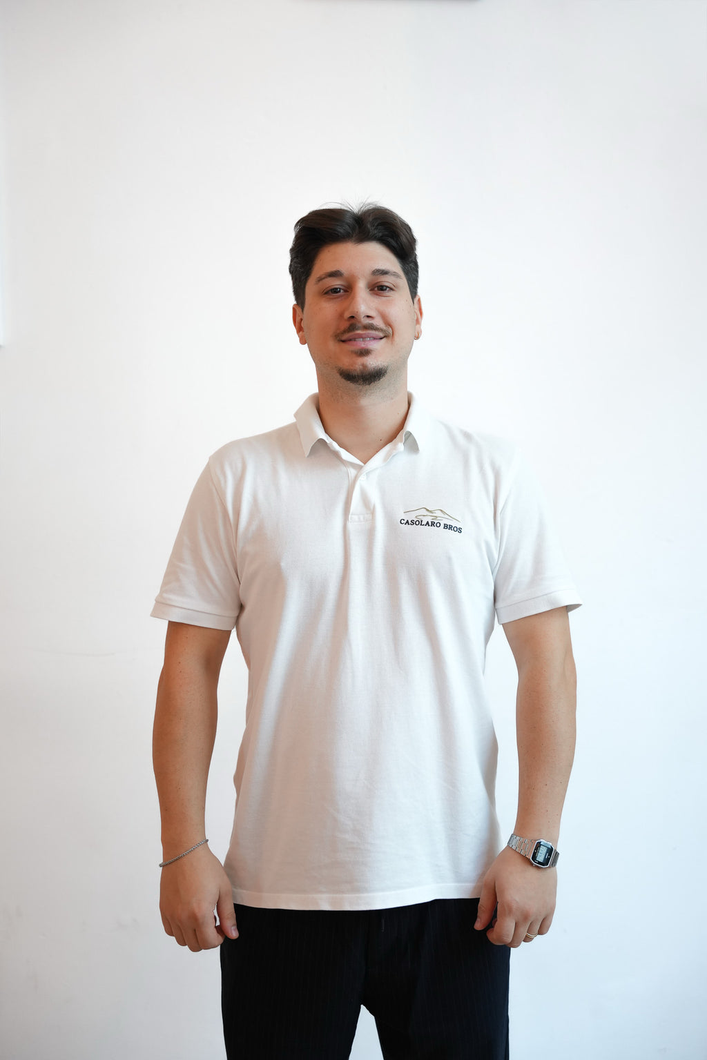 „Sorry if we are too loud… we are Italians🤌🏼“  Polo White