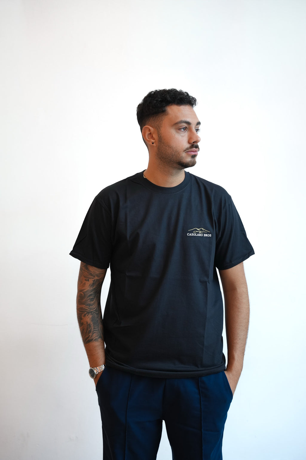 “Sorry if we are too loud…we are Italians🤌🏼” T-shirt Black